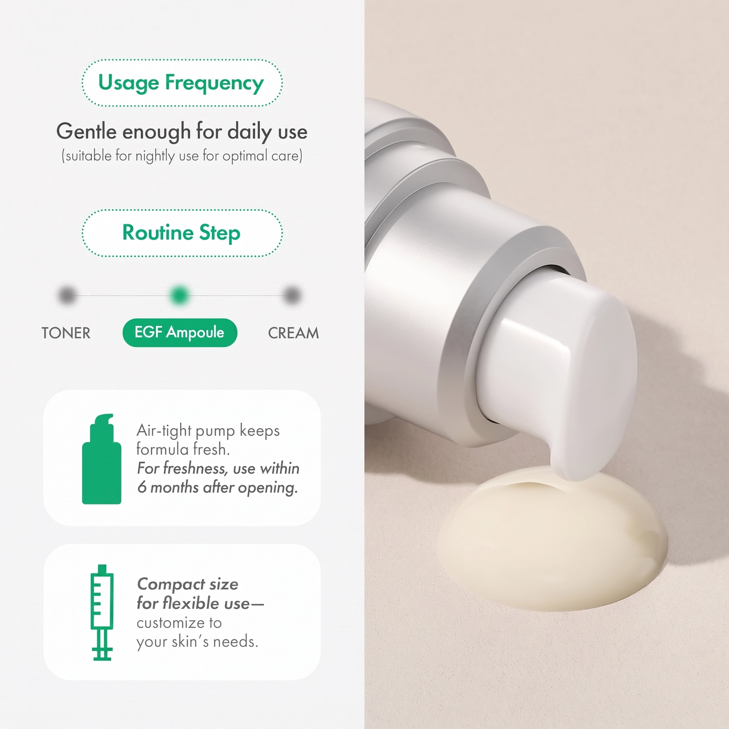 Buy 2 Get 1 Free-🧬DW-EGF Melatoning Ampoule 5X - Hydrating Dark Spot Serum with Niacinamide & Glutathione for Uneven Skin丨Korean Skin Care