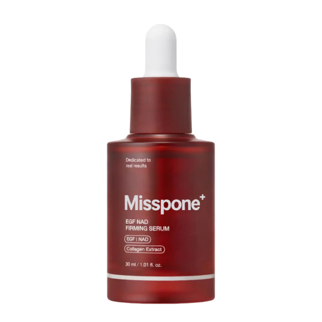 NAD+ EGF Firming Serum | NAD+, EGF, Collagen Extract, Anti-aging, Plumping, Radiance Boosting Serum | Cares for Look of Fine Lines, Skin Elasticity & Firmness For Youthful-looking Skin (30ml / 1.01 fl. oz.) | Korean Skincare, K-Beauty
