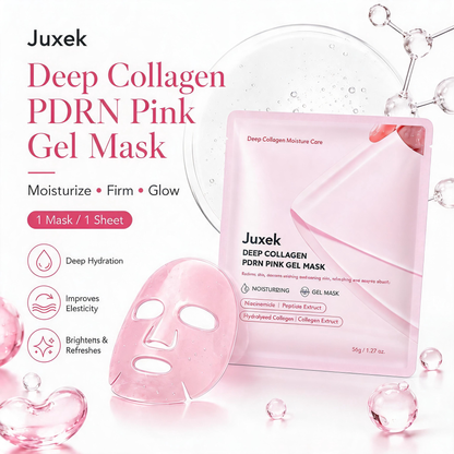 ✨ Juxek Deep Collagen PDRN Pink Gel Mask – Hydrating, Firming & Radiance Care 💗