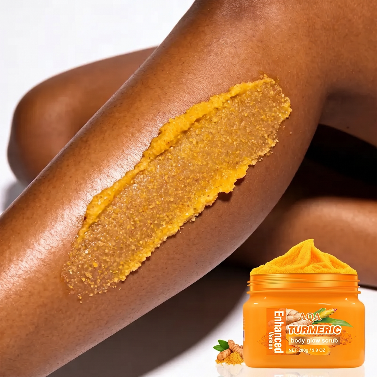 ⏰Low Stock - Buy 1 Get 1 Free Turmeric Nourishing Scrub-Gently exfoliates while deeply hydrating the skin