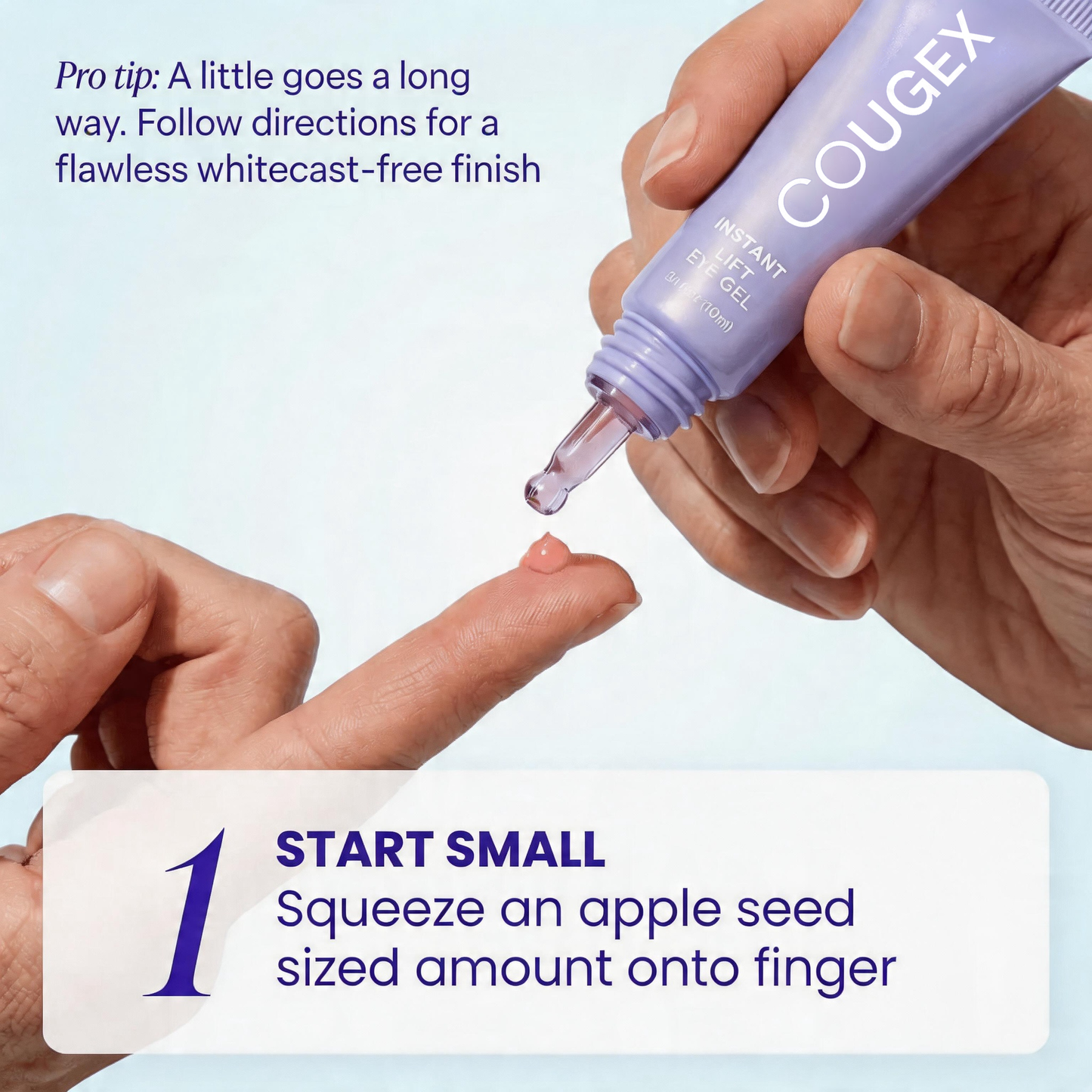 ⏰Limited Time Offer: Buy 1 Get 1 FREE - COUGEX Instant Lift Eye Gel - Care for Men & Women with Under Eye Brightener