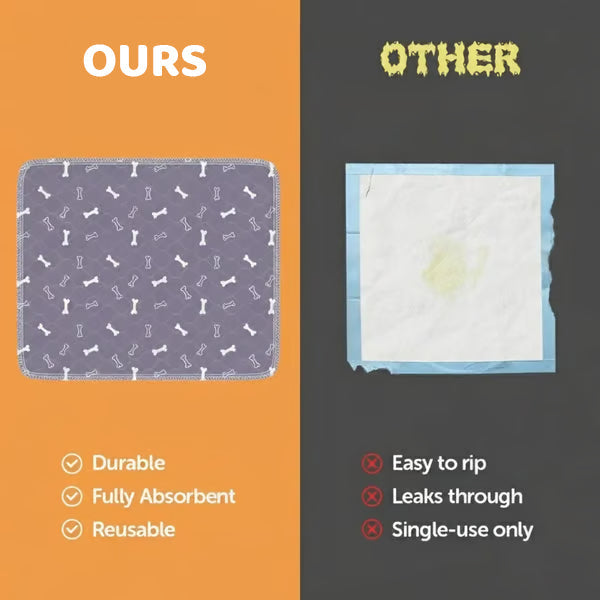 🐶😸Hot Sale-49% OFF🔥Premium Reusable Super Absorbent Puppy Pad🐾 (Kitten & Other Pets)