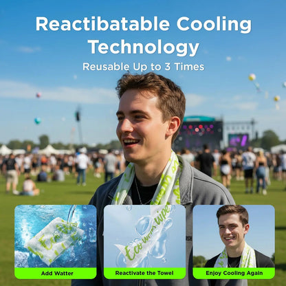 ✨Buy 2 Get 1 Free - 🧊Instant Cooling Body Wipes – Fast Cooling Relief | 10 Wipes Per Pack
