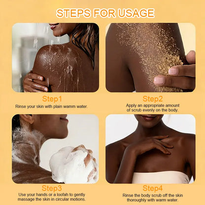 ⏰Low Stock - Buy 1 Get 1 Free Turmeric Nourishing Scrub-Gently exfoliates while deeply hydrating the skin