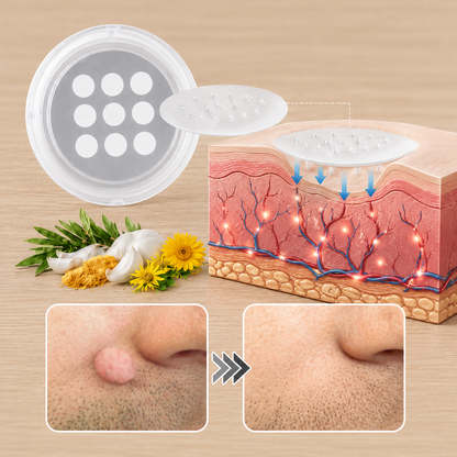 ✨2-in-1 Microneedle & Hydrocolloid Patch🍀| Invisible Patches for Face & Body