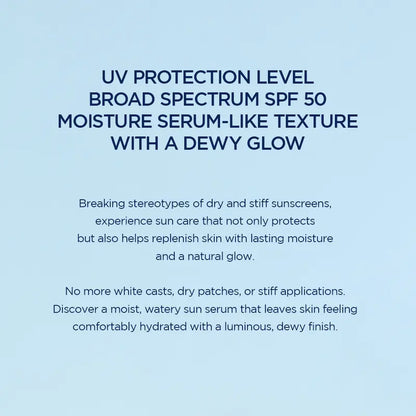 ⏰Limited Time Offer: Buy 1 Get 1 FREE - Hyalu-Cica Water-Fit Sun Serum UV - Daily Use, Korean Sunscreen, Sunscreen for Sensitive Skin