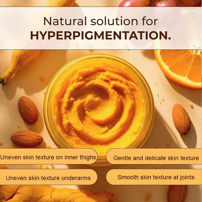 ⏰Low Stock - Buy 1 Get 1 Free Turmeric Nourishing Scrub-Gently exfoliates while deeply hydrating the skin