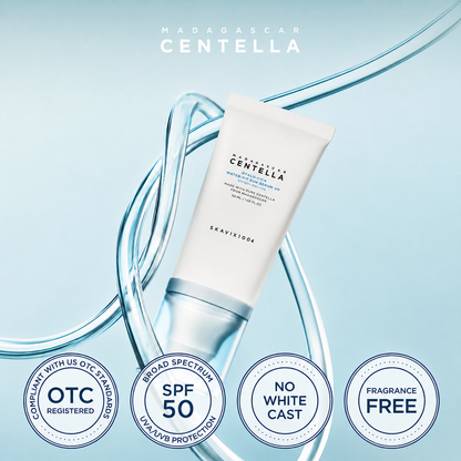 ⏰Limited Time Offer: Buy 1 Get 1 FREE - Hyalu-Cica Water-Fit Sun Serum UV - Daily Use, Korean Sunscreen, Sunscreen for Sensitive Skin