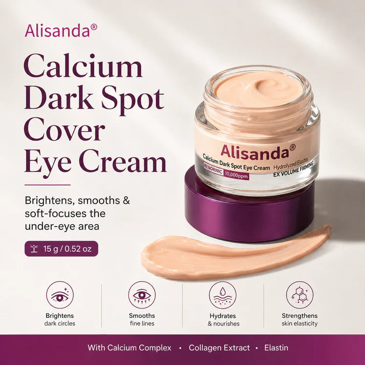 Calcium Dark Spot Eye Cream | Dark Circle, Anti-aging, Sagging, Elasticity | Korean Cosmetics
