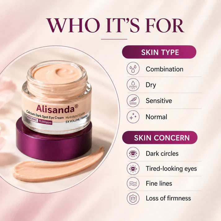 Calcium Dark Spot Eye Cream | Dark Circle, Anti-aging, Sagging, Elasticity | Korean Cosmetics
