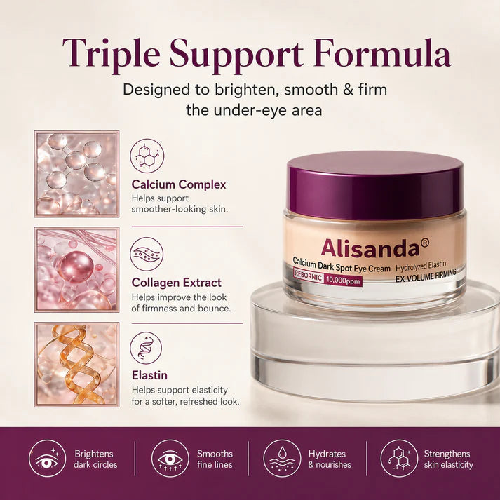 Calcium Dark Spot Eye Cream | Dark Circle, Anti-aging, Sagging, Elasticity | Korean Cosmetics