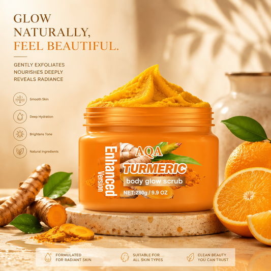 ⏰Low Stock - Buy 1 Get 1 Free Turmeric Nourishing Scrub-Gently exfoliates while deeply hydrating the skin