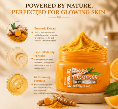 ⏰Low Stock - Buy 1 Get 1 Free Turmeric Nourishing Scrub-Gently exfoliates while deeply hydrating the skin