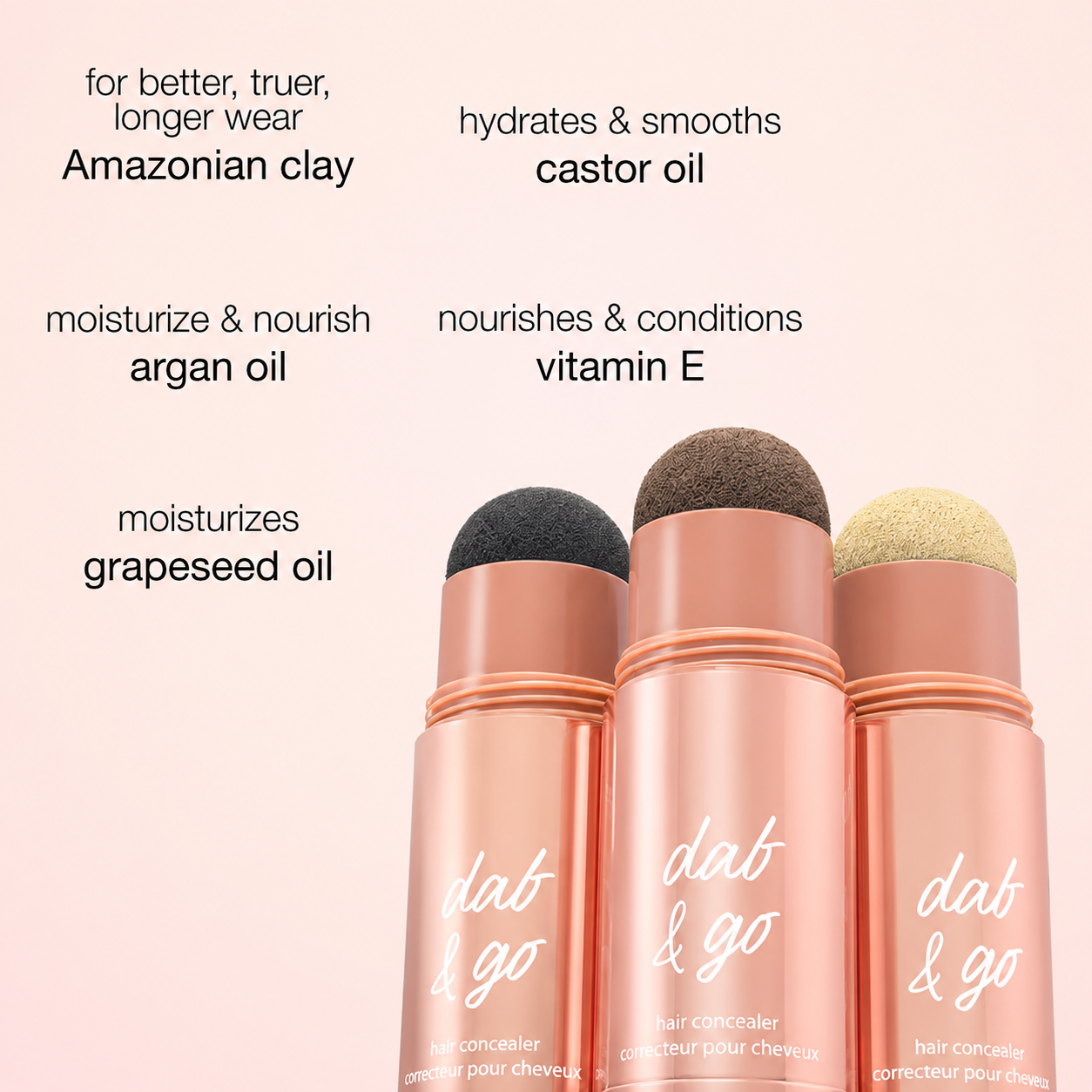 ✨𝑶𝒇𝒇𝒊𝒄𝒊𝒂𝒍 𝑺𝒕𝒐𝒓𝒆 - 60% OFF - Dab & Go hair concealer✨