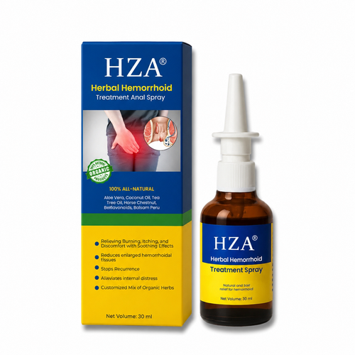 HZA Herbal Hemorrhoid Treatment Anal Spray Pro
