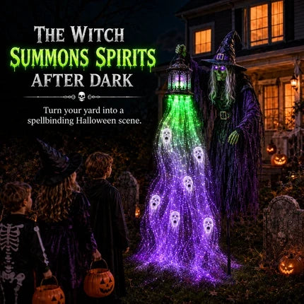Halloween Soul Harvester Animated Garden Light