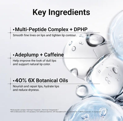 ✨Buy 2 Get 1 Free - 💧Divifit Peptide Lip Renewal Serum – Lip Repair & Hydration Treatment for Lip Lines, Uneven Tone & Dry Lips