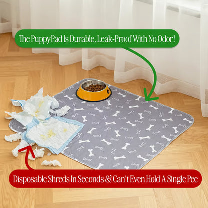 🐶😸Hot Sale-49% OFF🔥Premium Reusable Super Absorbent Puppy Pad🐾 (Kitten & Other Pets)